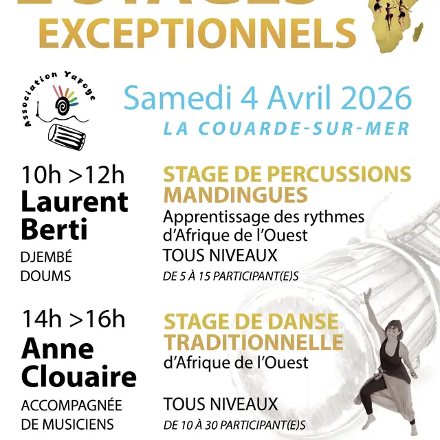 Stage de percussions mandingues_La Couarde-sur-Mer