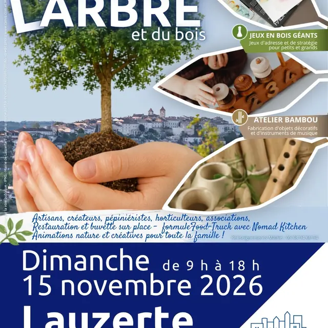31e Journée de l'Arbre et du Bois – Lauzerte