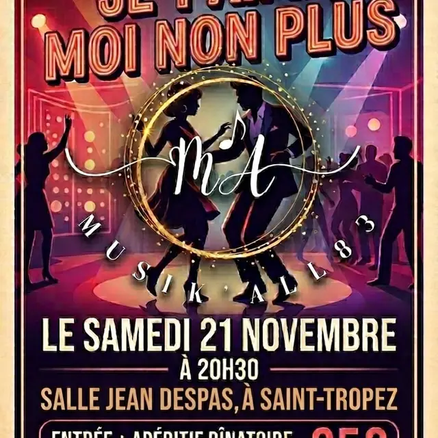 Soirée dansante “Je t’aime. Moi non plus”_Saint-Tropez