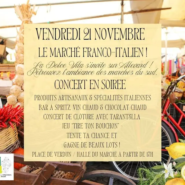 Marché Franco-Italien - Les journées italiennes dans le pays d'Allevard