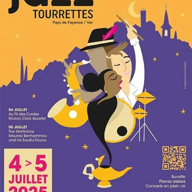 Tourrettes Jazz Festival 22° édition  -  GRATUIT_Tourrettes