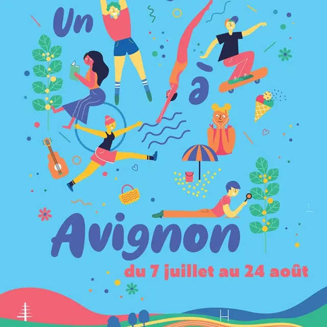 Visuel Un été à Avignon