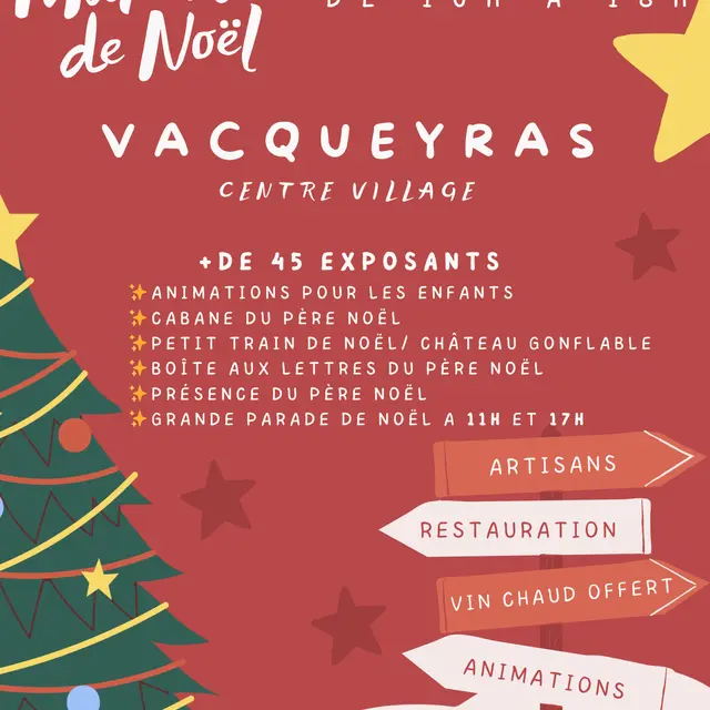 28ème édition du Marché de Noël_Vacqueyras