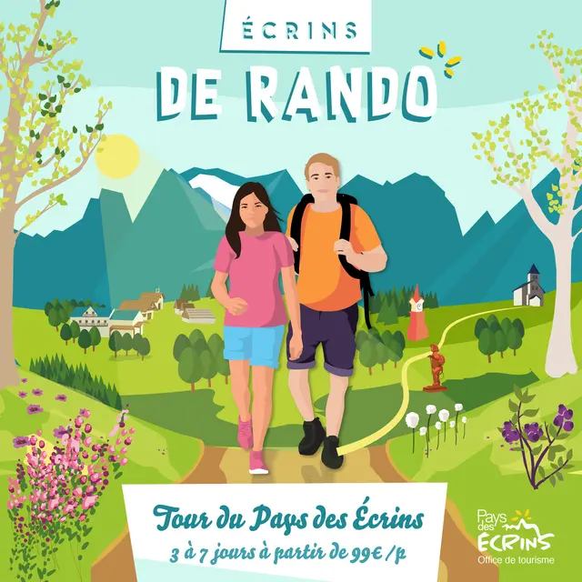 Écrins de Randonnée : Tour du Pays des Écrins  (3 jours) en liberté_Vallouise-Pelvoux