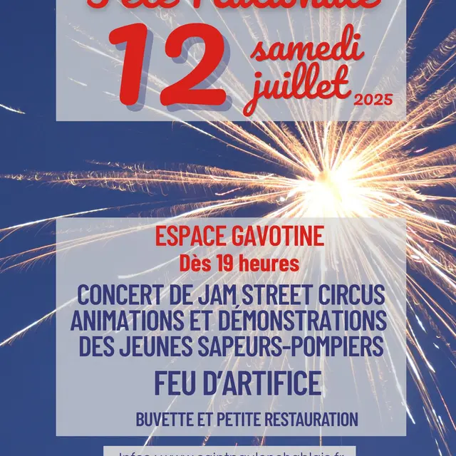 Fête nationale et feu d'artifice_Saint-Paul-en-Chablais