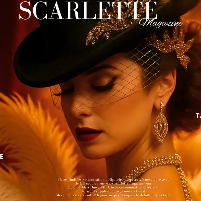 Soirée Prestige Scarlette - Cabaret chic à l'Atrium_Aurillac