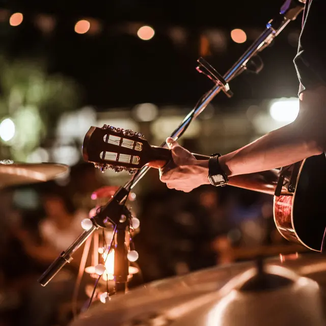 Concert de blues-rock