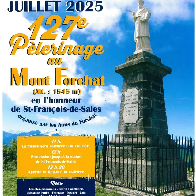 127ème Pèlerinage au Mont Forchat_Lullin