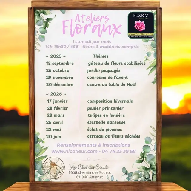 Atelier Floral - Eclat de pivoines_Attignat