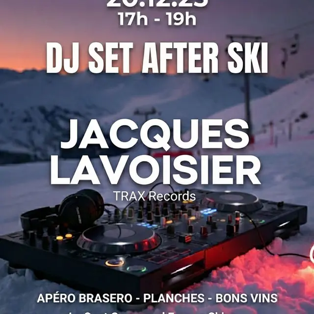 DJ SET AFTER SKI BY LE SPOT GOURMAND_Risoul