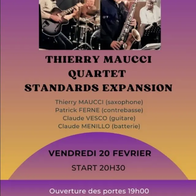 Thierry Maucci Quartet Standards expansion_Marseille