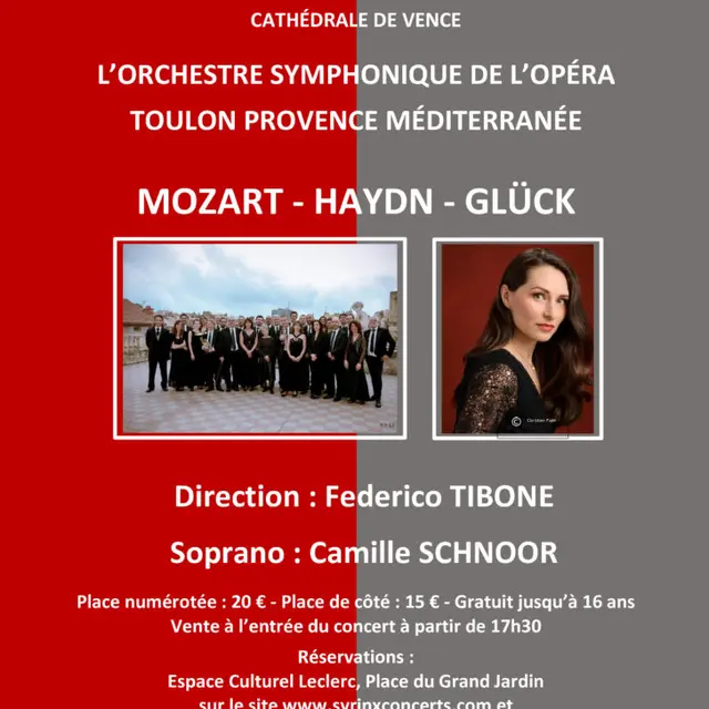 Syrinx Concert : l'Orchestre Symphonique de l'Opéra de Toulon_Vence