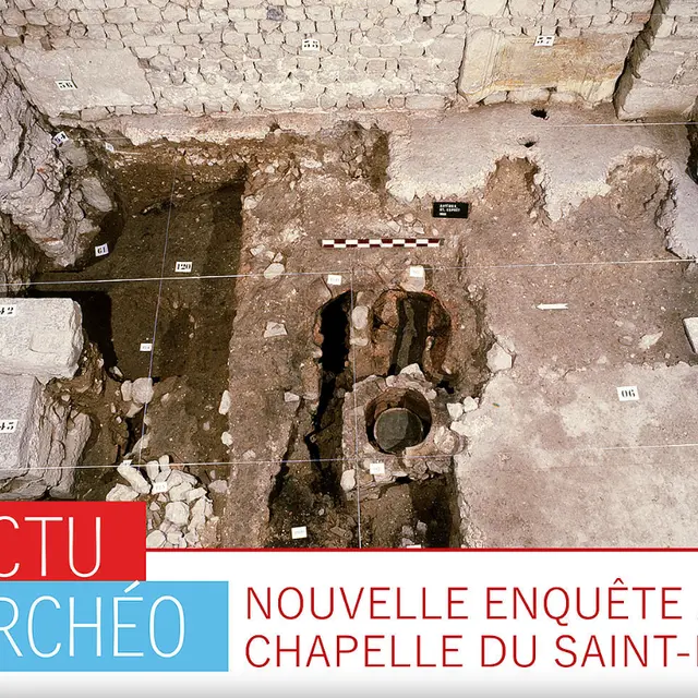 L’Actu Archéo Nouvelle enquête à la chapelle du Saint-Esprit_Antibes