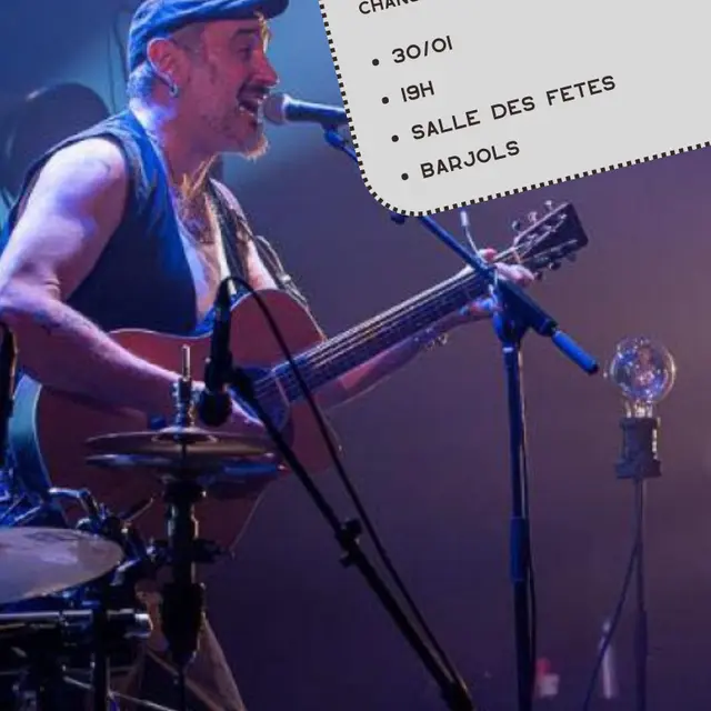 Concert : les croquants, vian dans ta gueule - chansons françaises_Barjols