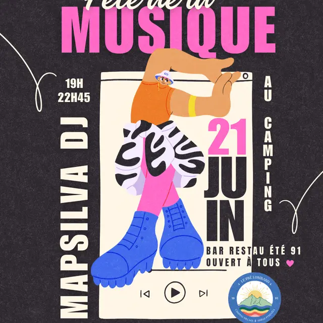 Fête de la musique avec 