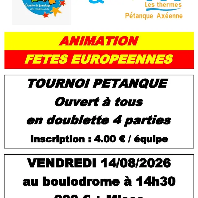 Tournoi de pétanque_Ax-les-Thermes