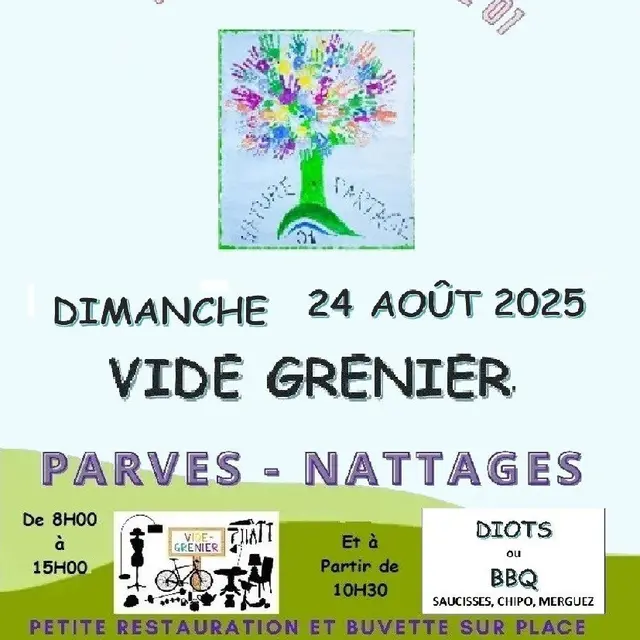 Vide grenier_Parves et Nattages
