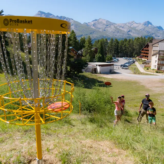 Parcours de disc golf_La Joue du Loup