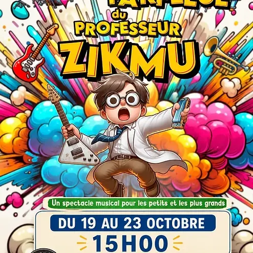 Théâtre - L'aventure farfelue du professeur Zikmu_Alès