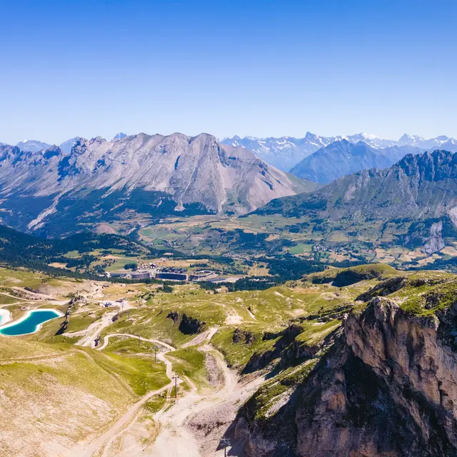 Panorama sur le domaine du Dévoluy