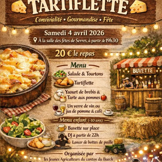 Grande soirée tartiflette_Serres