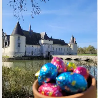 Chasse aux œufs de Pâques au Plessis-Bourré_Écuillé