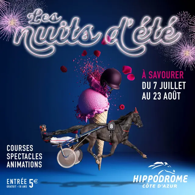 Les Nuits d’été à l’Hippodrome - Meeting hippique d'été_Cagnes-sur-Mer