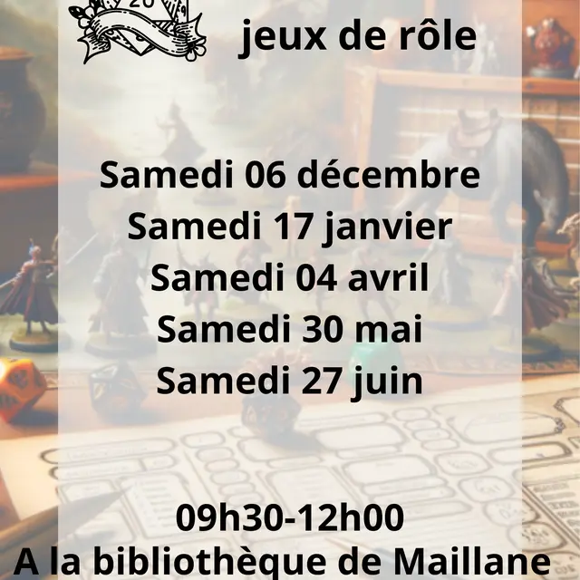 Initiation Jeu de Rôle décembre_Maillane