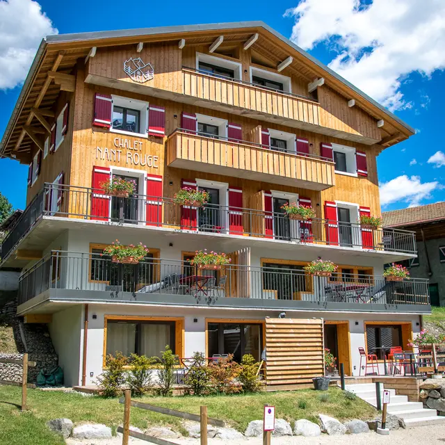 Chalet Nant Rouge aux Contamines Montjoie