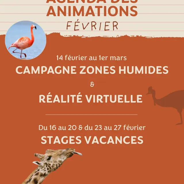 Les vacances de février au Parc animalier de La Barben_La Barben