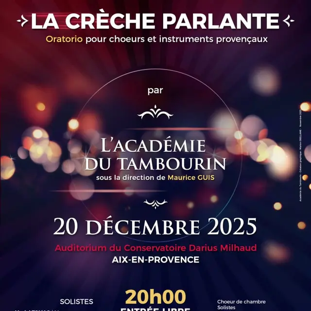 Concert de Noël de l'Académie du Tambourin_Aix-en-Provence
