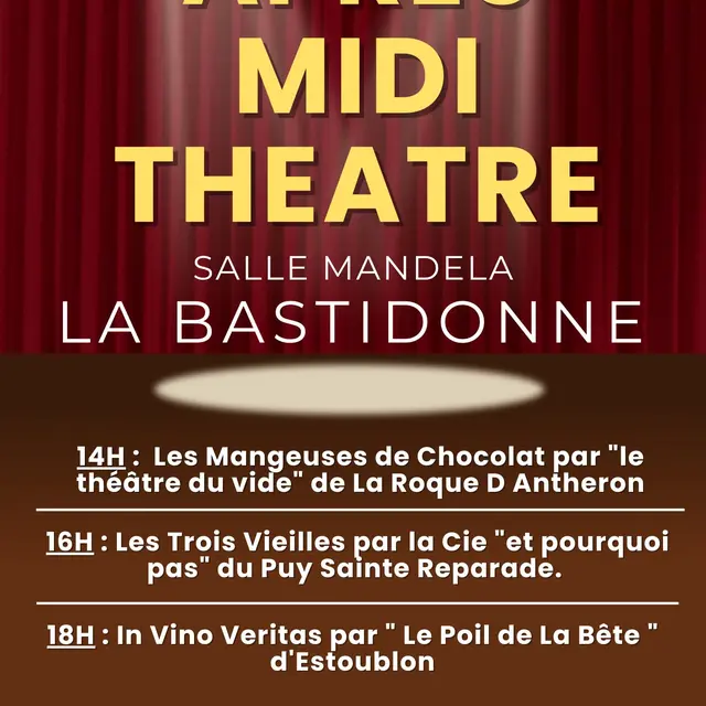 Après-midi théâtre à La Bastidonne_La Bastidonne