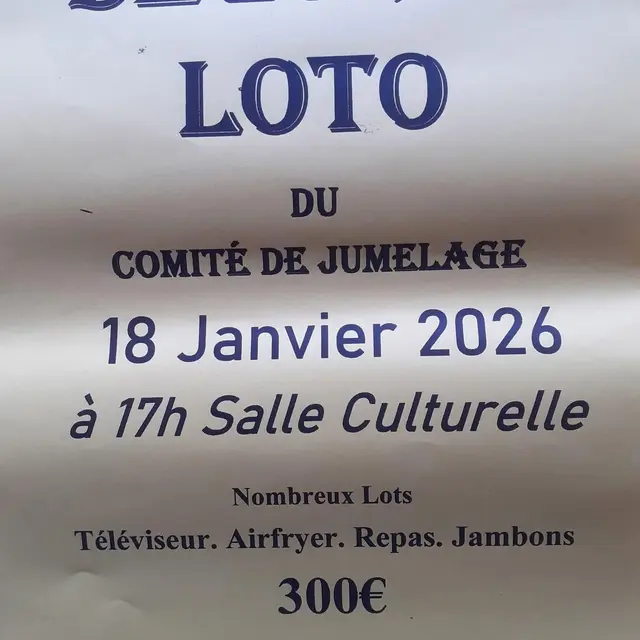 Loto du Comité de Jumelage_Séguret