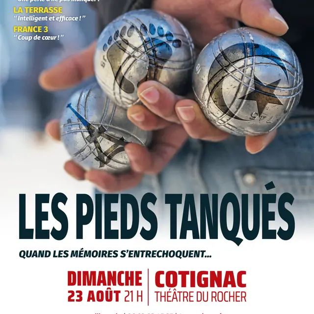Théatre : Les pieds tanqués | Les Nuits en balade_Cotignac