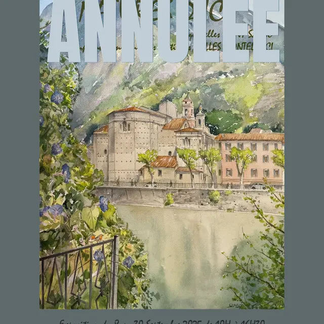 ANNULEE Exposition & ateliers d'aquarelle Natures d'ici par Tony Szabo_Breil-sur-Roya