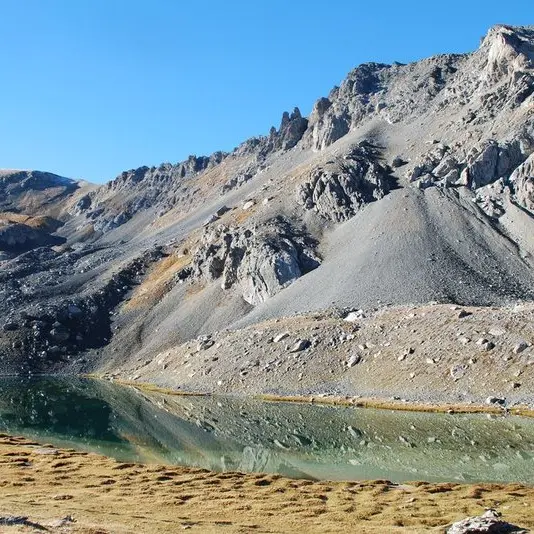 Lacde l'Oronaye  à l'automne - Francois Breton_1
