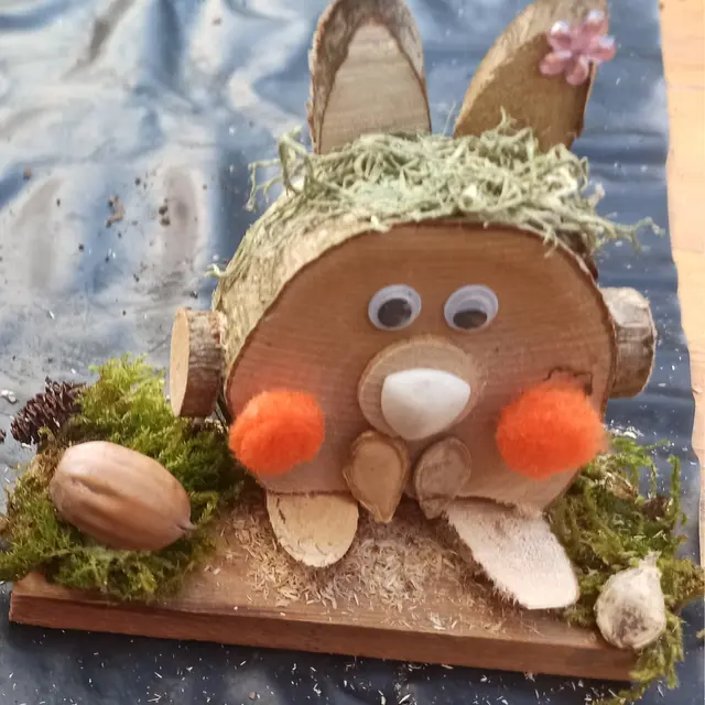 Atelier créatif autour du bois : Animaux_Morzine