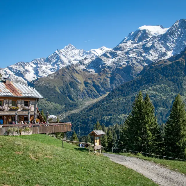 Randonnée à Colombaz