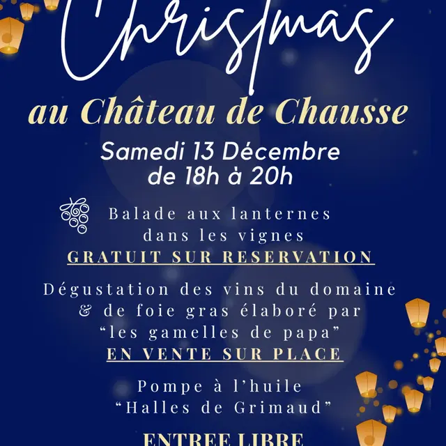 It's Christmas au Château de Chausse_La Croix-Valmer