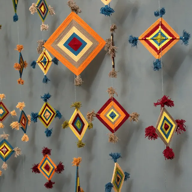 Atelier Création d'un talisman Ojos de dios_Castellane
