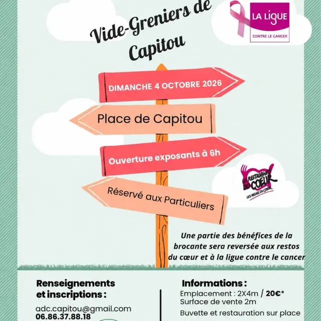 Vide-greniers de Capitou_Mandelieu-La Napoule