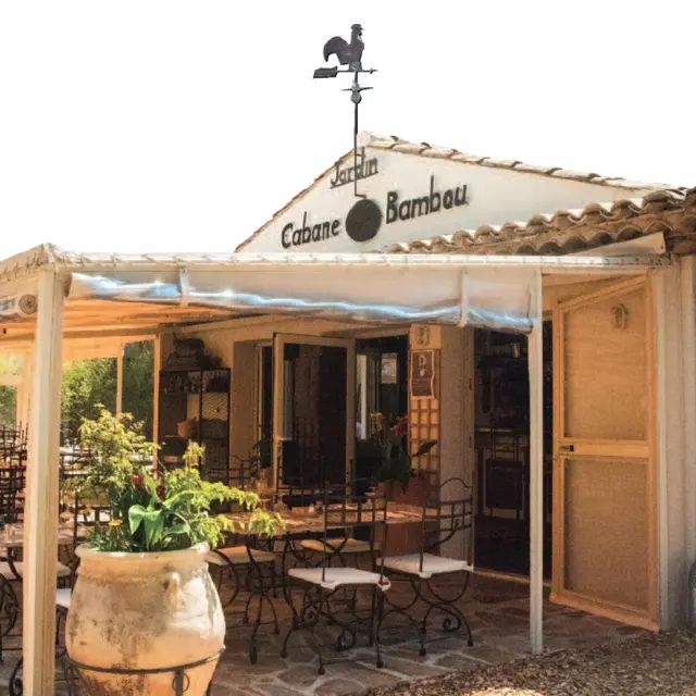 Jardin Cabane Bambou