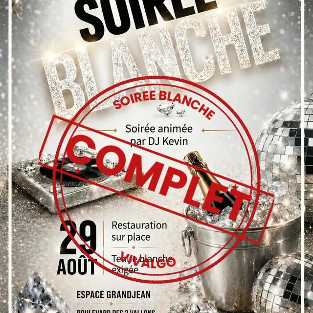 Soirée Blanche_Vallauris Golfe - Juan
