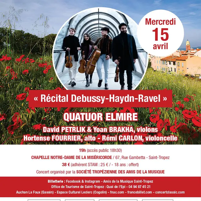 Concert - Quatuor Elmire_Saint-Tropez