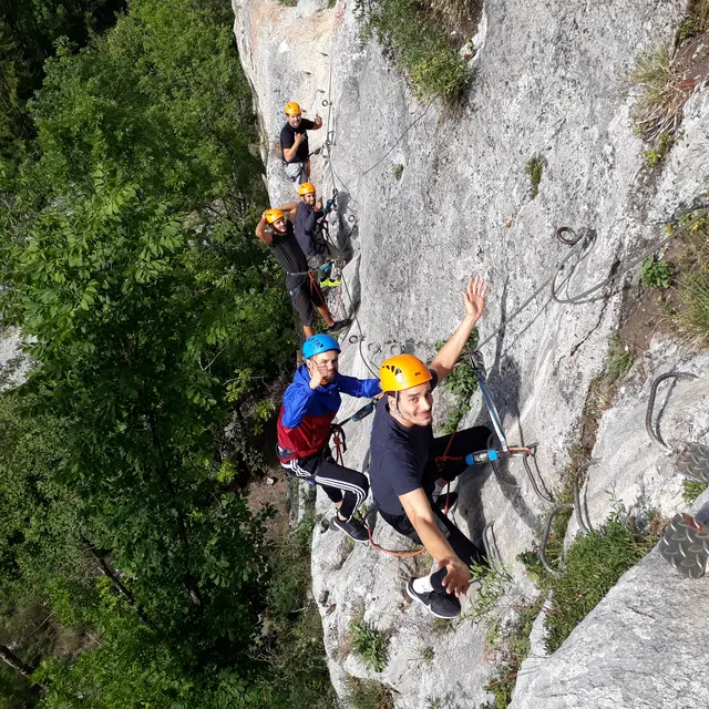 Sortie Via Ferrata