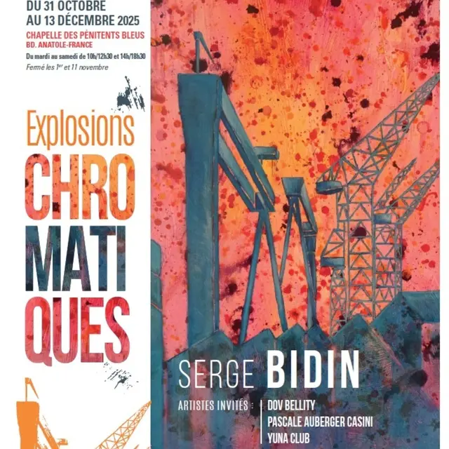 Exposition de peintures, sculptures et photographies Explosions Chromatiques_La Ciotat