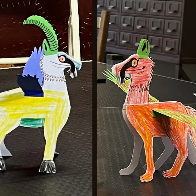 Carnets d'Alpage : Atelier 6-12 ans Le domino des animaux_Le Grand-Bornand