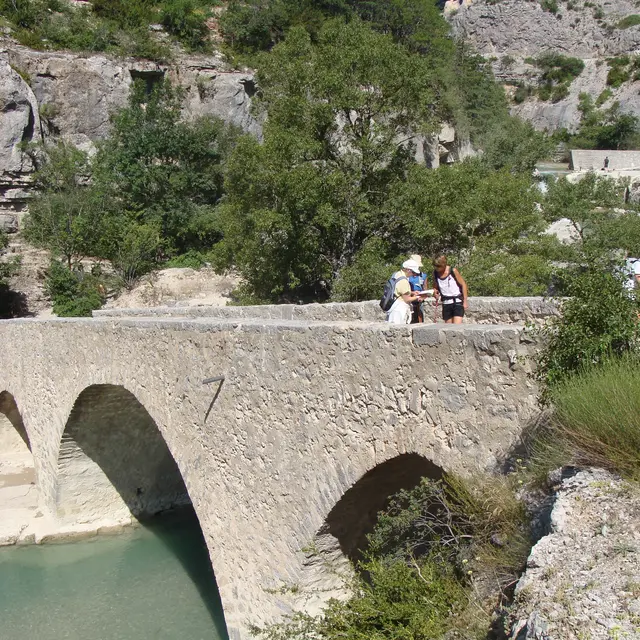 Pont médiéval de Châteauneuf-de-Chabre