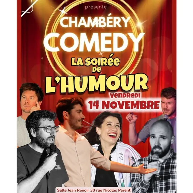 Chambéry Comedy : La Soirée de l’humour_Chambéry