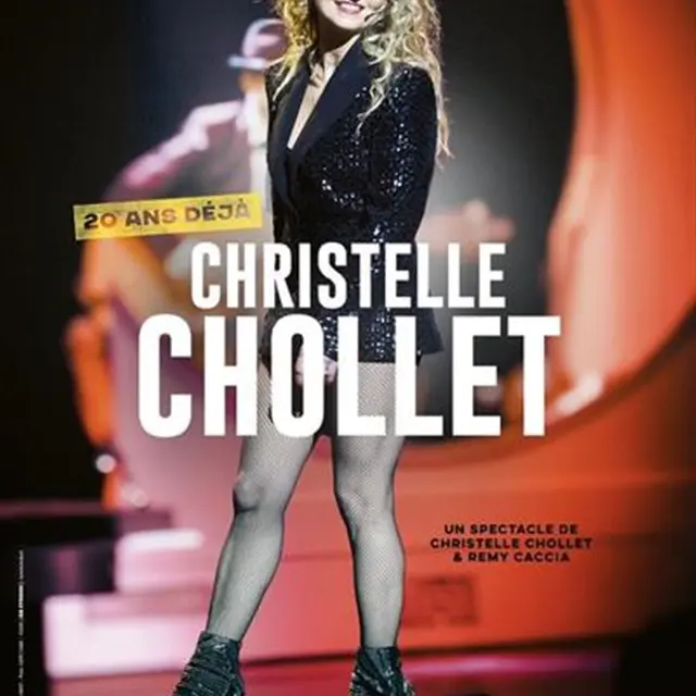 Saison Artistique du Casino Barriere 2025 - 2026 : Christelle Chollet dans  20 ans déjà_Menton